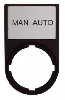 Suport cu placa 30x50mm cu inscriptia MAN AUTO