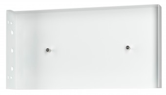 Suport de perete alb pt corpuri de il. de urgenta Design K8