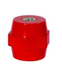 Suport electroizolant 2xM8, filet int, rez.rupere 4,4kN,40mm