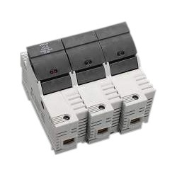 Suport pentru portfuzibili + LED 3 poli,  50mm²