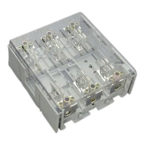 Suport portfuzibile cilindrice 3 poli, terminal de 300mm²