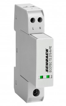 Surge Arrester Set 1+1 TT, TN-S system, Class T2(+T3)