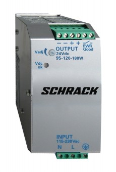 Sursa de alim. in comutatie 1f., 230VCA/24VCC, 4,5A la 50°C