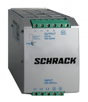 Sursa de alim. in comutatie 3f., 400Vca/24Vcc, 22A la 50°C