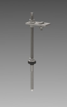 Surub de suspendare M12x300 Profil sina 37/45/65