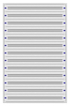 Tablou distr. ing 5U-39UV, 13-rand, 741UH, H1885L1230A250mm
