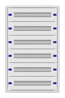 Tablou distrib. ing 2U-18UV, 6-rand, 126UH, H915L590A250mm