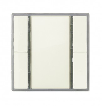 Taster, 2 cai, alb titan, fara LED