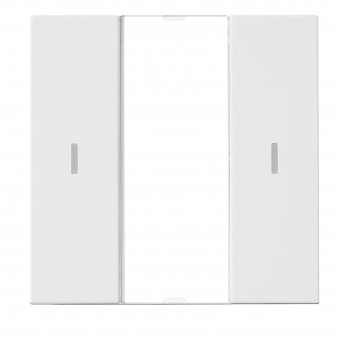 Taster KNX, o pereche, cu LED de stare, alb