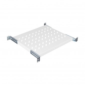 Tava fixa 19”, 1U, 50kg sarcina, D=570, fixare 4 puncte