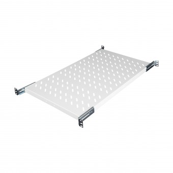 Tava fixa 19”, 1U, 50kg sarcina, D=720, fixare 4 puncte