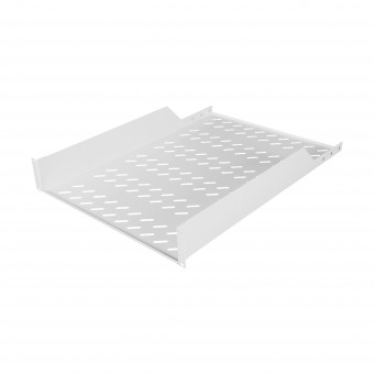 Tava fixa, 2U, sarcina 30 Kg, D=550mm, fixare in 2 puncte
