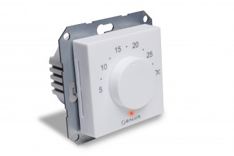Termostat analogic montaj in rama 55x55 RAL9010