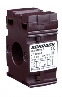 Transformator de curent 200/5A, D=21mm, clasa 0,5