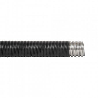 Tub flexibil metalic cu izolatie PVC Ø21mm 50m/colac – NOVELITE