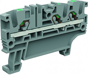 Two-level - Push-in terminal EFC210GR 2.5mm² grey