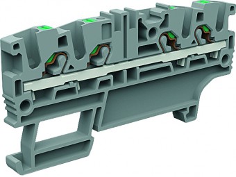 Two-level - Push-in terminal EFC220GR 2.5mm² grey