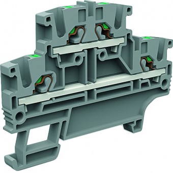 Two-level - Push-in terminal EFD200GR 2.5mm² grey