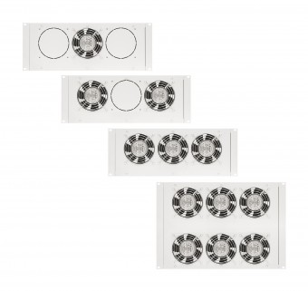 Unitate cu 3 ventilatoare 19 cu termostat