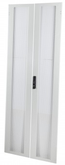 Usa dubla metal perforata 80% pentru DT 36U, W=800, RAL7035