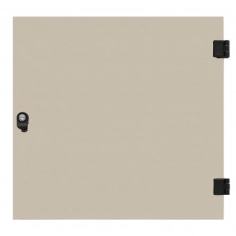 Usa integral din sticla pentru dulap DW 4U, 600mm, RAL7035