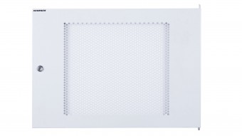 Usa metal perf. pentru DTWA 9U, W=600, RAL7035