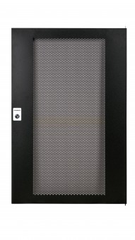 Usa metal perf. pentru DTWB 20U, W=600, RAL9005, negru