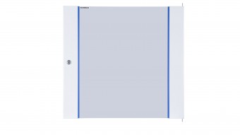 Usa sticla pentru DTWA 12U, W=600, RAL7035