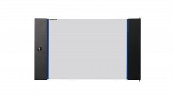 Usa sticla pentru DTWB 7U, W=600, RAL9005, negru