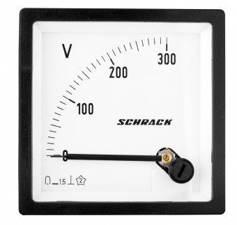 Voltmetru 72*72mm, 300V, DC