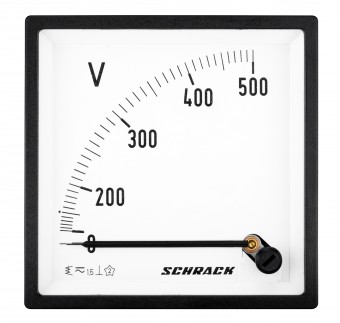 Voltmetru 96*96mm, 500V, AC