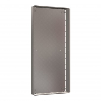 Wall box 2-24 flat, 3-part system 100mm deep, 168MW