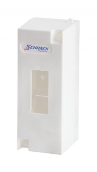 Wall-mounted enclosure 1-row, 2MW, IP30, halogen-free