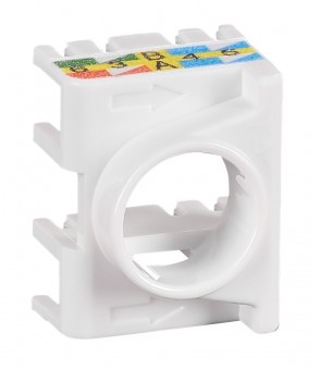Wire Manager for HSEMRJ6GWA and HSEMRJ6GW2, white, 24 pcs.