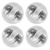 4 lentile schimb cu LED: cai de evacuare coridor