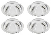 4 lentile schimb: suprafete circulare cu iluminare rotunda