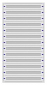 4A-39UV, 13-randuri, 585UH, H1885L1030A250mm