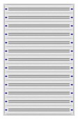 5A-39UV, 13-randuri, 741UH, H1885L1230A250mm