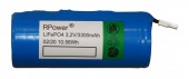 Accu LiFePO4 3,2V 3,3Ah for LED luminaire