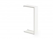 Acoperire imbinare pt.canal parapet SIGNA 70x130 RAL9010 alb