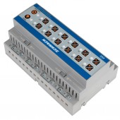 Actuator KNX comutare/jaluzele, 12/6 iesiri, 16A, 230V c.a.