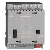 Actuator KNX comutare/jaluzele, 4/2 iesiri, 16A, 230V c.a.