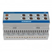 Actuator KNX comutare/jaluzele, 8/4 iesiri, 16A, 230V c.a.