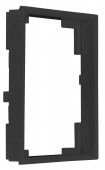 Adapter frame 55x55mm to 50x50mm, black, 1PU = 5 pieces