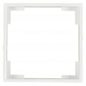 Adapter frame 55x55mm to 50x50mm, white, 1 PU = 5 pieces