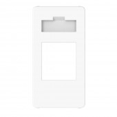 Adaptor Keystone pentru conectori de date 1M alb lucios Pura – GEWISS | GWC20270