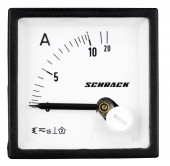 Ampermetru 48*48mm, 10A, conexiune directa, AC