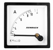 Ampermetru 72*72mm, 10A, conexiune directa, AC