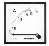 Ampermetru 96*96mm, 25A, conexiune directa, AC