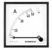 Ampermetru 96*96mm, 50A, conexiune directa, AC